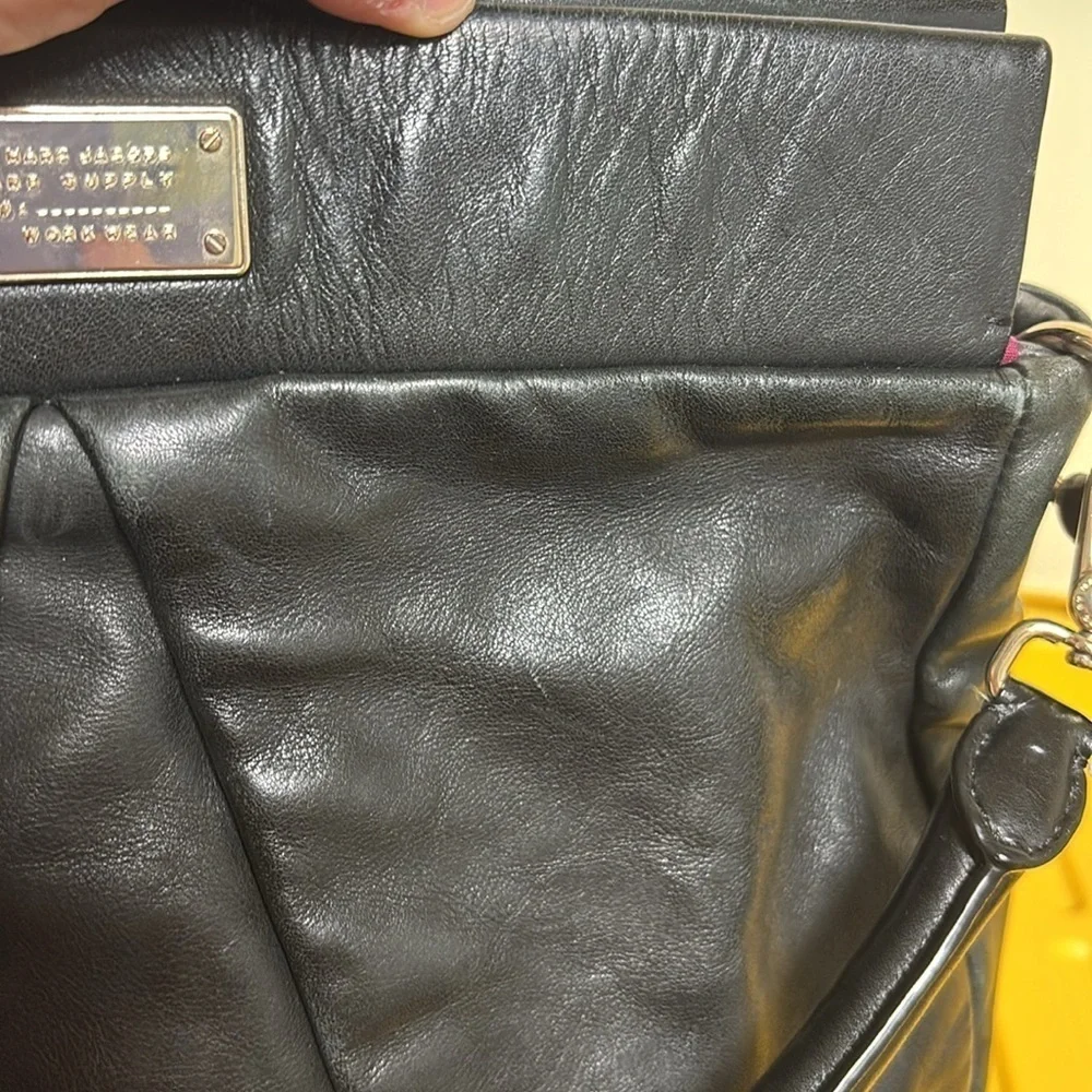MARC by Marc Jacobs Leather Marchive Hili Black Hobo Bag